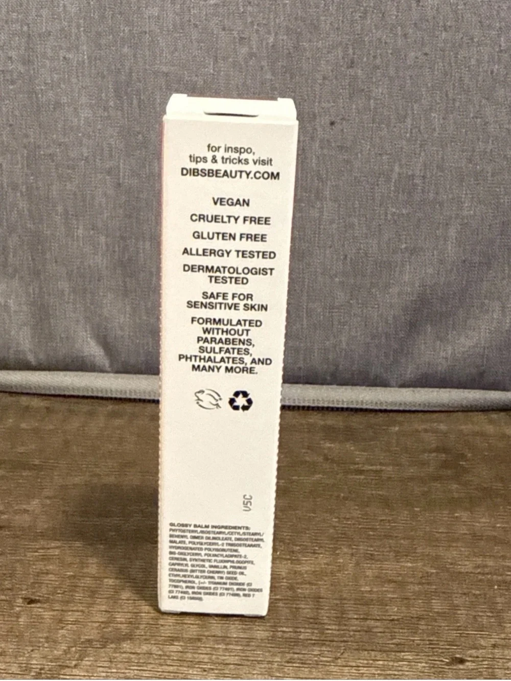 DIBS Go To Glossy Balm MIMS 7.4ml Lip Gloss Full Size New In Box